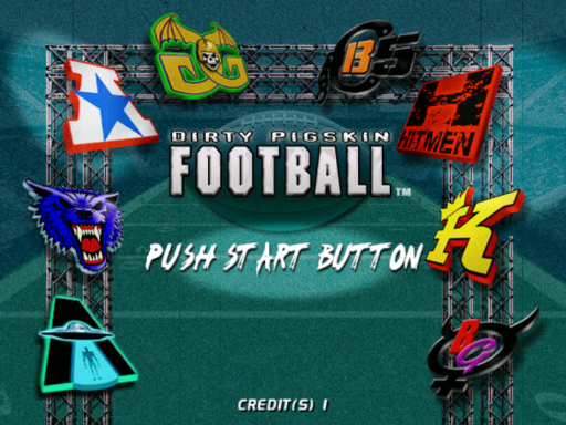 Dirty Pigskin Football